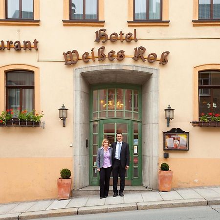 Hotel Weisses Ross Marienberg Buitenkant foto